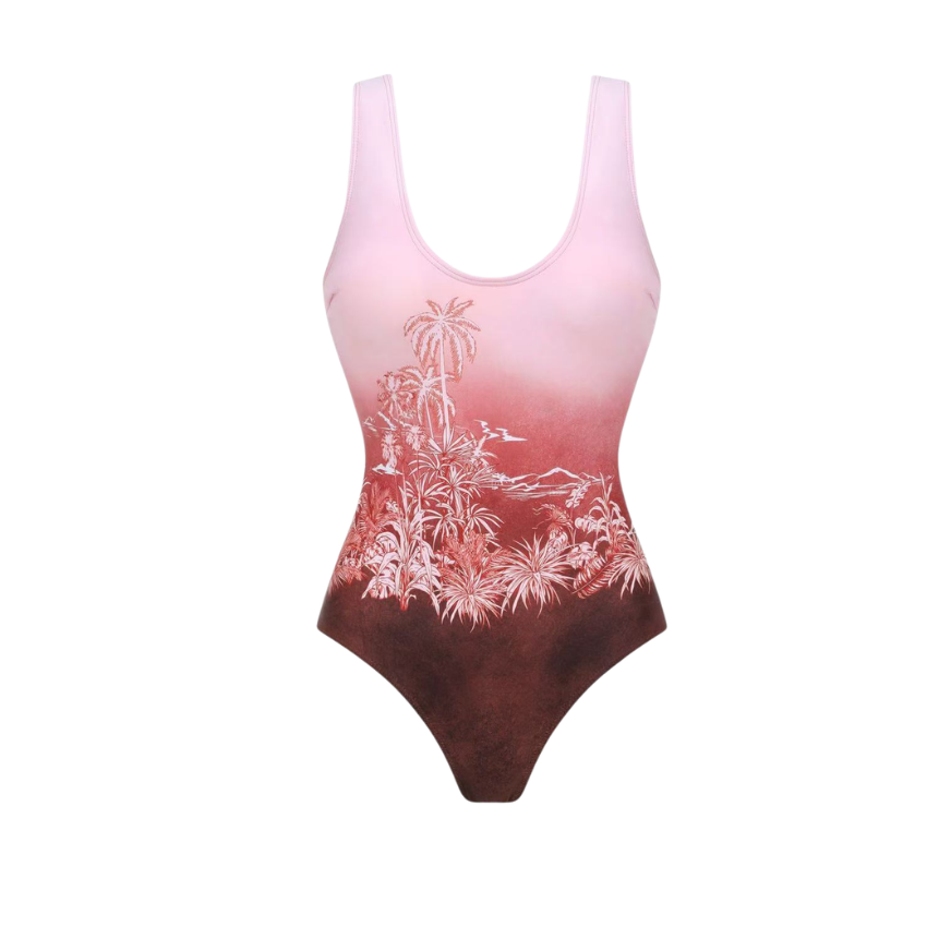  Sunset Palm Silhouette Swimsuit Set(s)