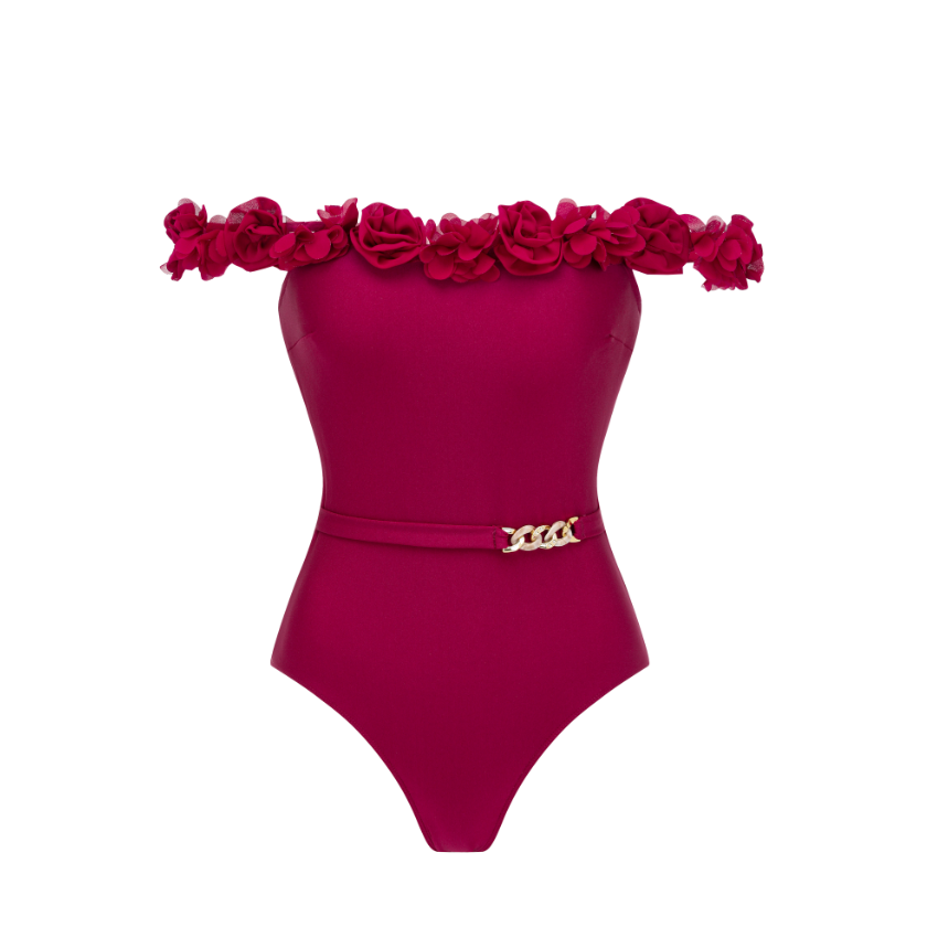 [Copy]Blue Tropic Bloom Swimsuit Set(s)