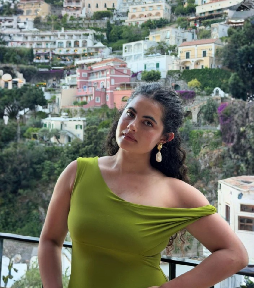 Solid Olive Green One Shoulder Ruched Mermaid Dress