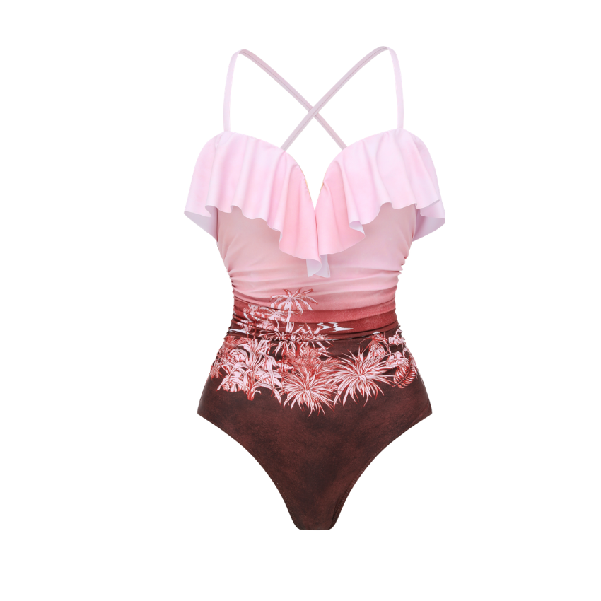  Sunset Palm Silhouette Swimsuit Set(s)