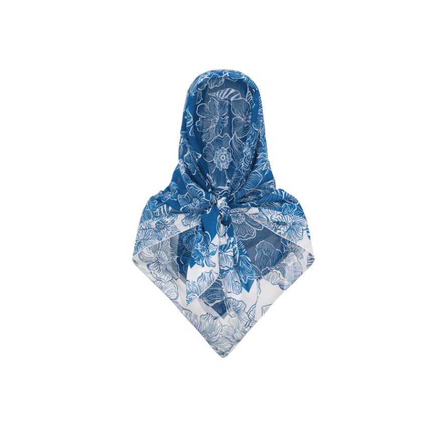 Color Block Square Scarf