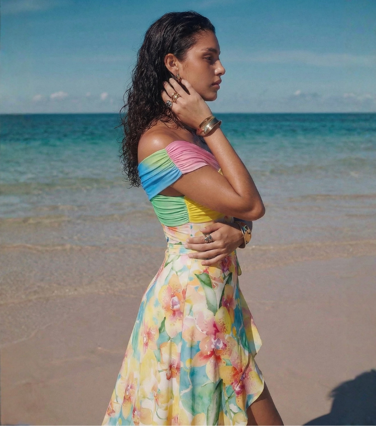 [Copy]Red polka dot 3D flower Swimsuit Set(s)