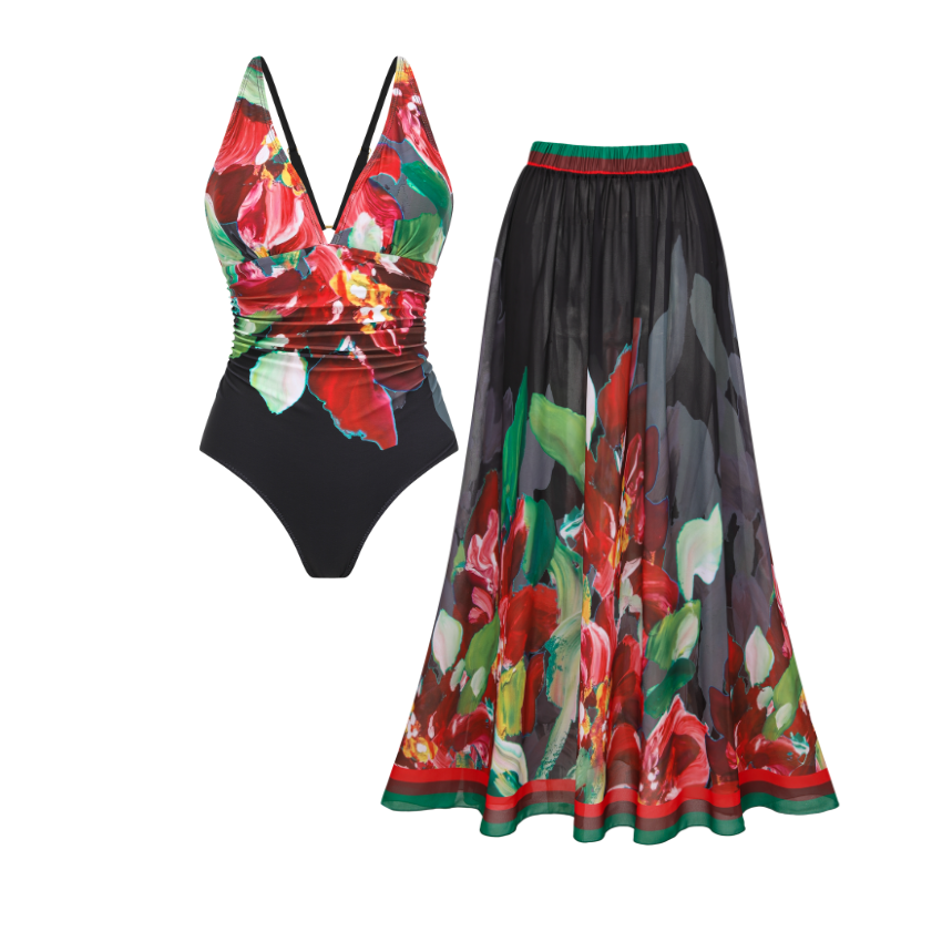 [Copy][Copy]Amber Palm Grove Swimsuit Set(s)