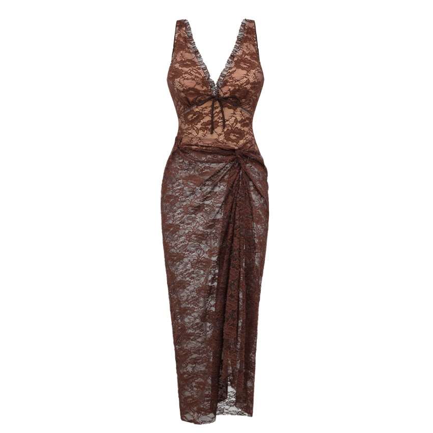 [Copy][Copy]Blue Floral Print Swimsuit Set(s)