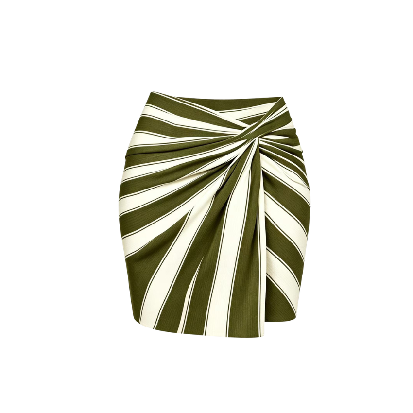 Olive Stripe Swimsuit Set(s)