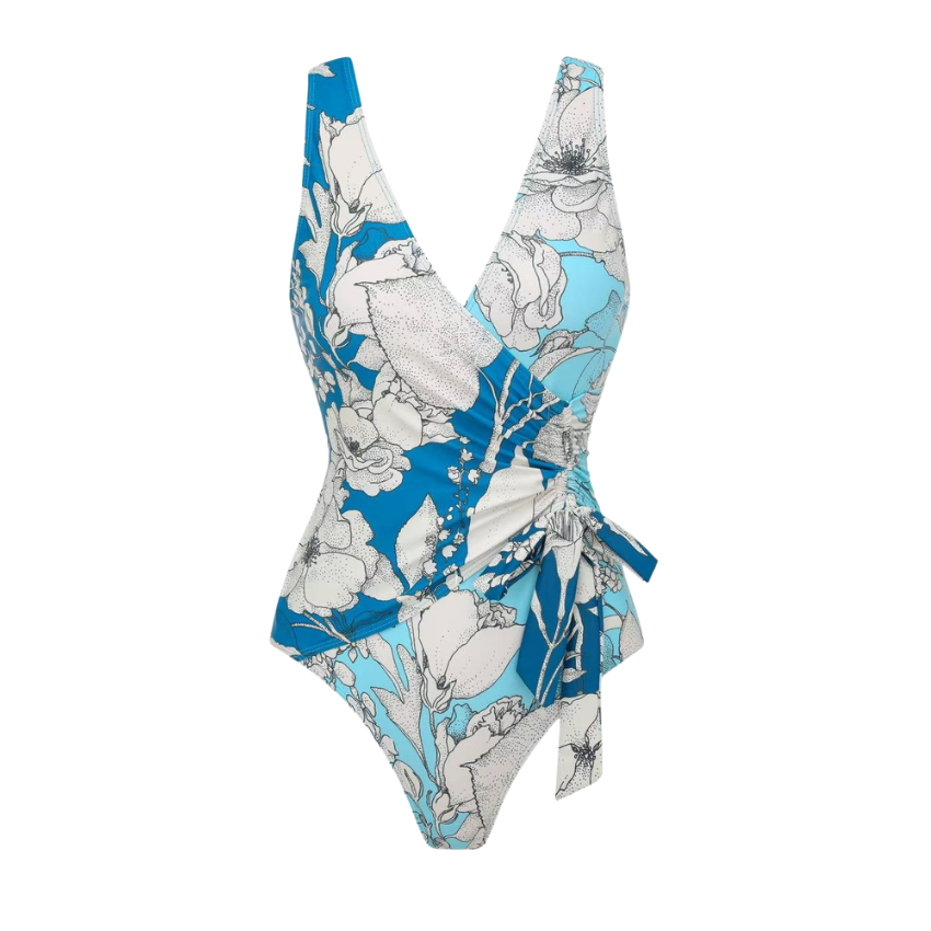 Blue Tropic Bloom Swimsuit Set(s)
