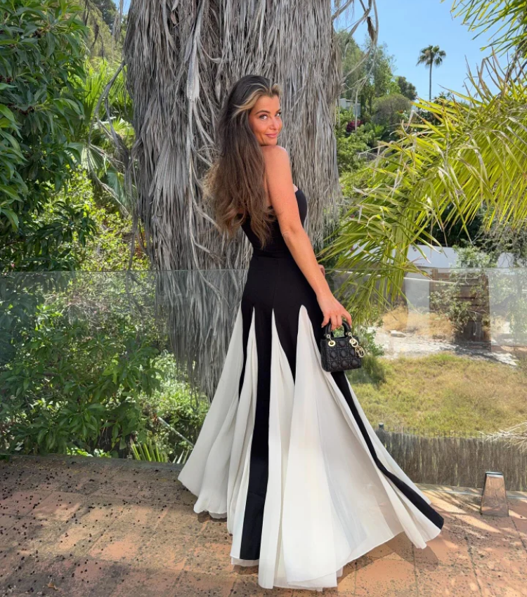 Sling Color Block Dress