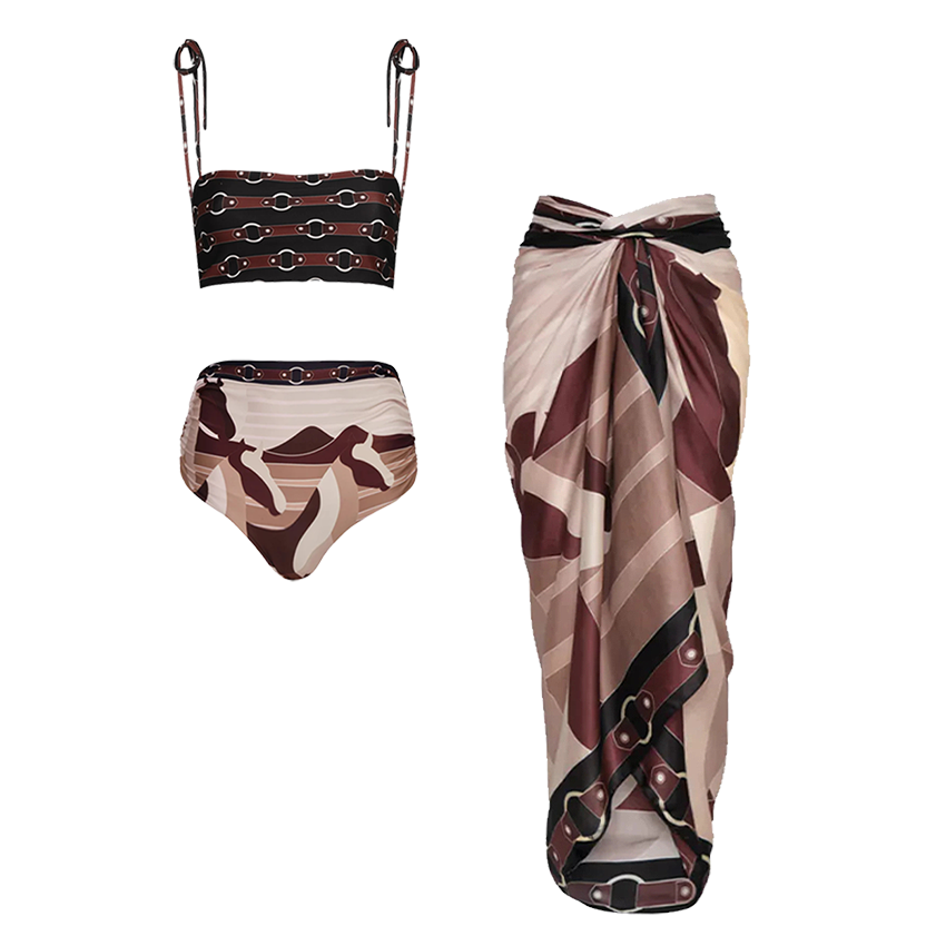 Reversible Horse Print Swimsuit Set(s)