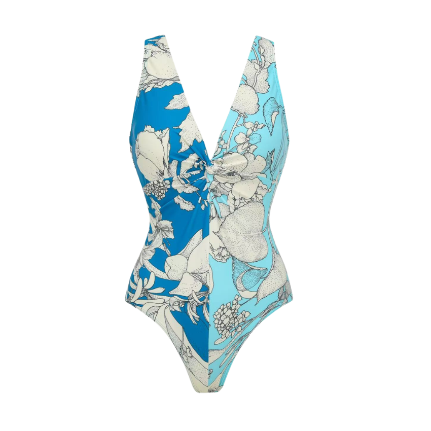 Blue Tropic Bloom Swimsuit Set(s)