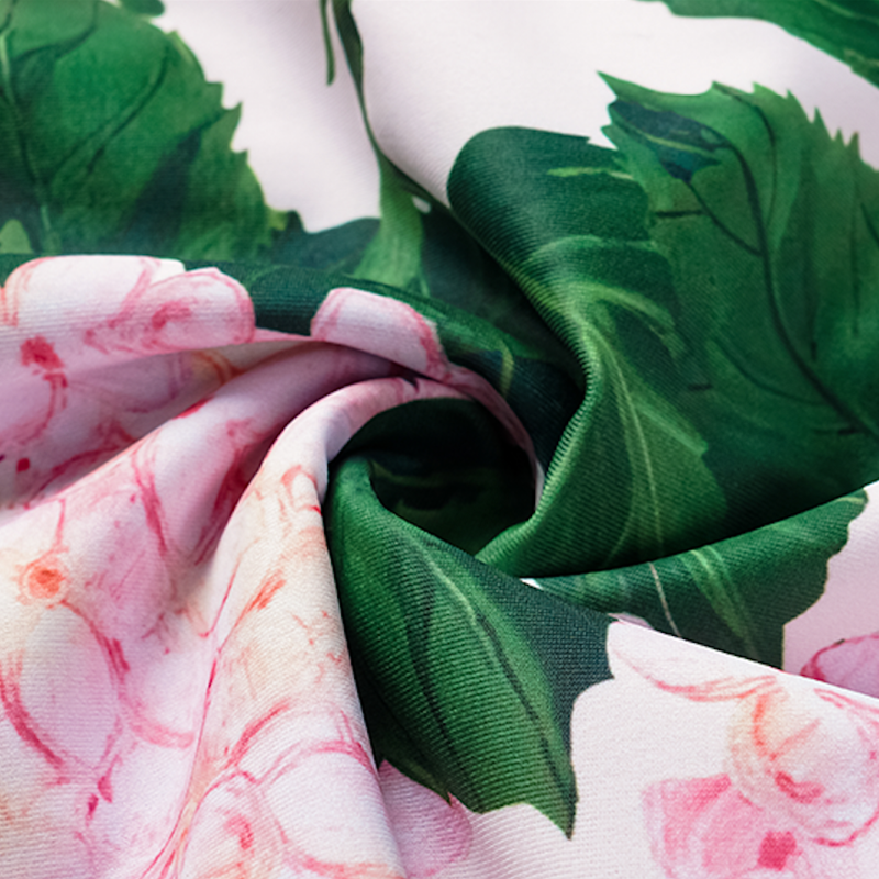 Bandeau Ruffle Floral Print Bikini Swimsuit and Skirt Flaxmaker