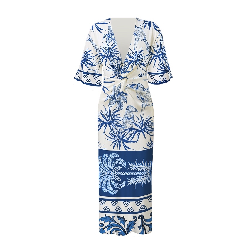 5Copy]Zebra Leopard Maxi Dress