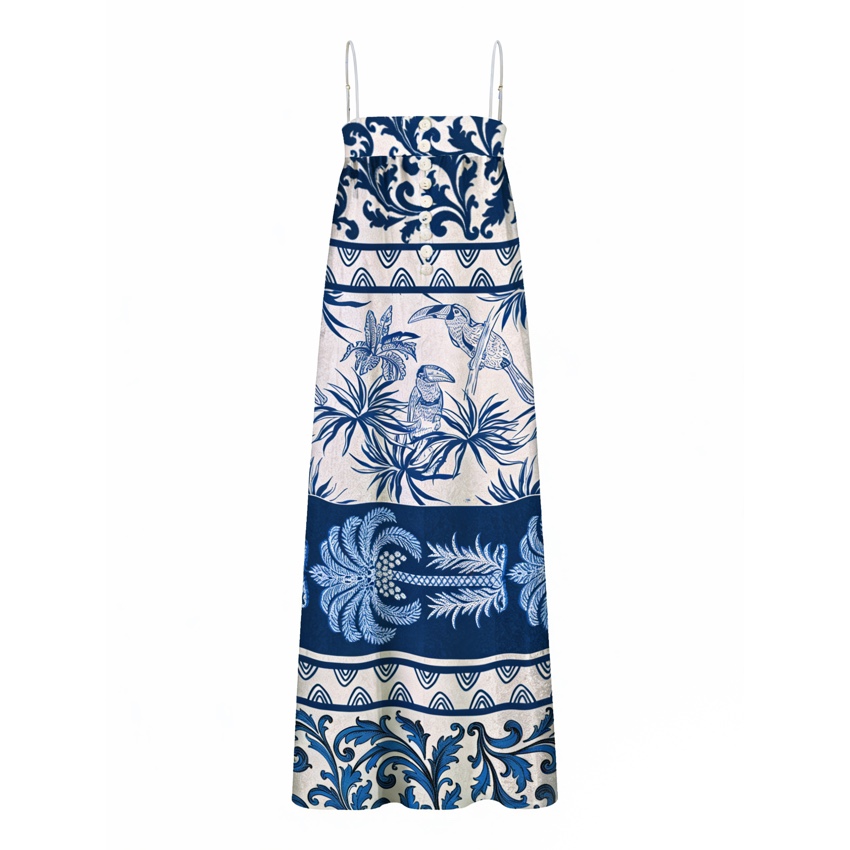 [2Copy]Zebra Leopard Maxi Dress