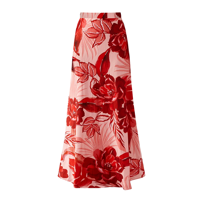 Red Peony Print Swimsuit Set(s)