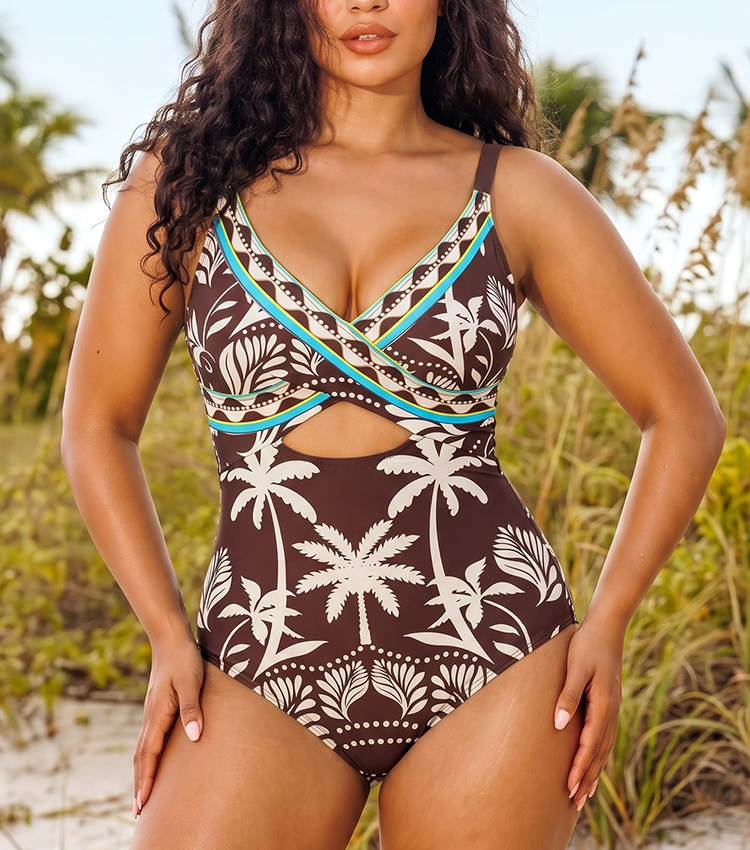  Cocoa Palm With Shaping Effect Swimsuit set(s)