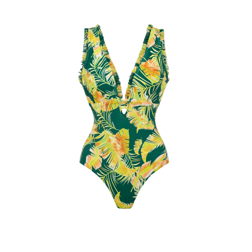 [Copy][Copy][Copy]3Contexture Color Blocking Swimsuit Set(s)