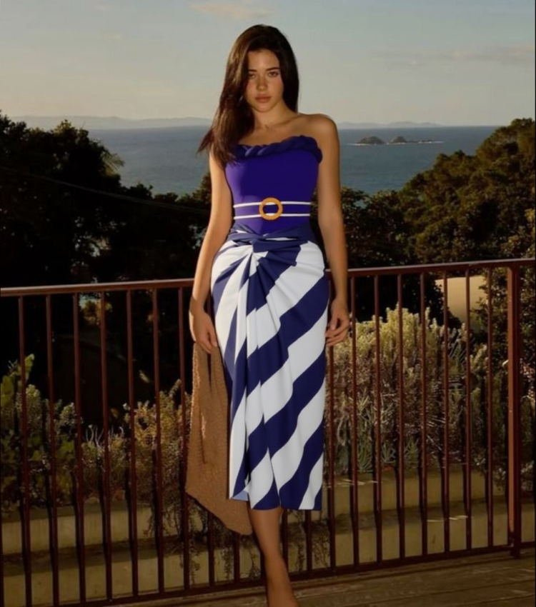 Contexture Color Blocking Swimsuit Set(s)