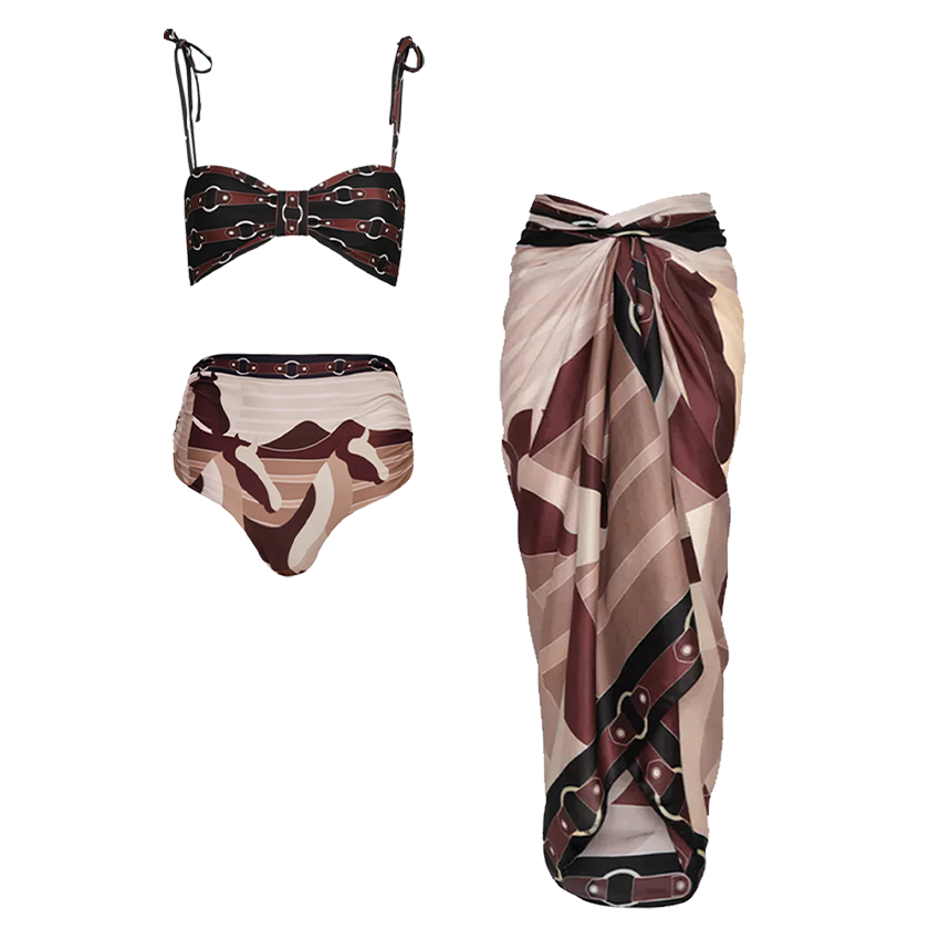 Reversible Horse Print Swimsuit Set(s)