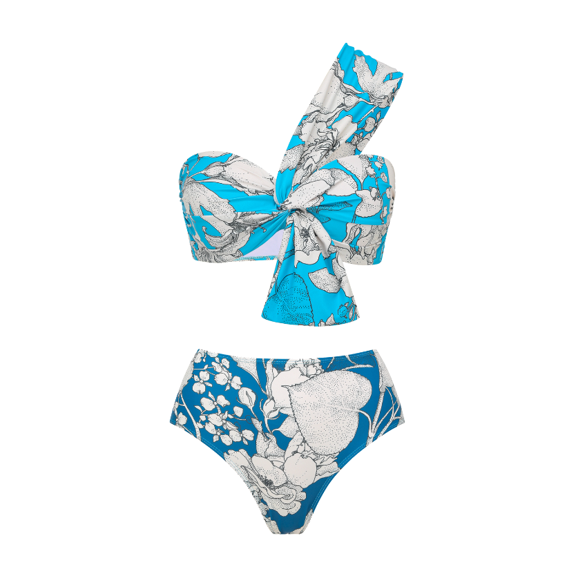 Blue Tropic Bloom Swimsuit Set(s)
