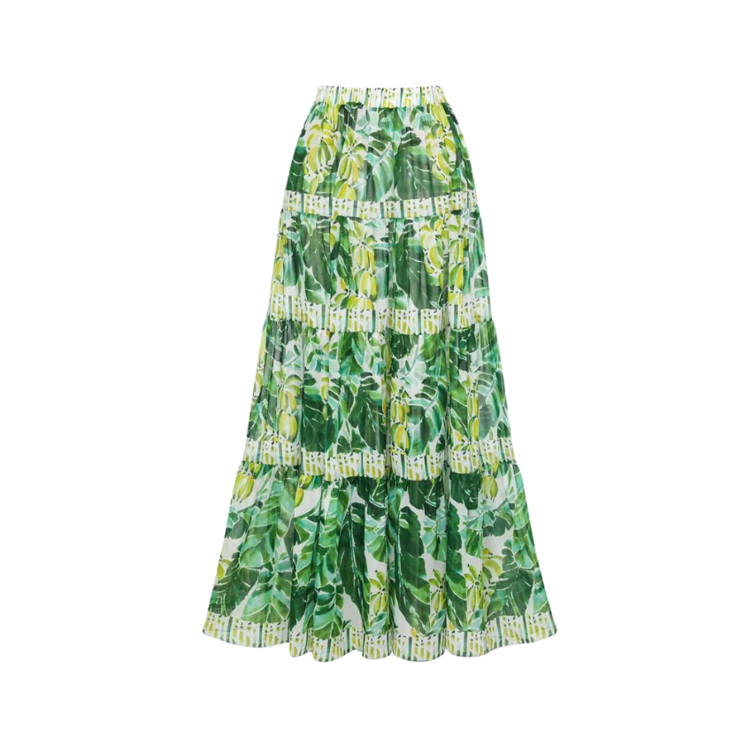 Green Banana Forest Print Swimsuit Set(s)