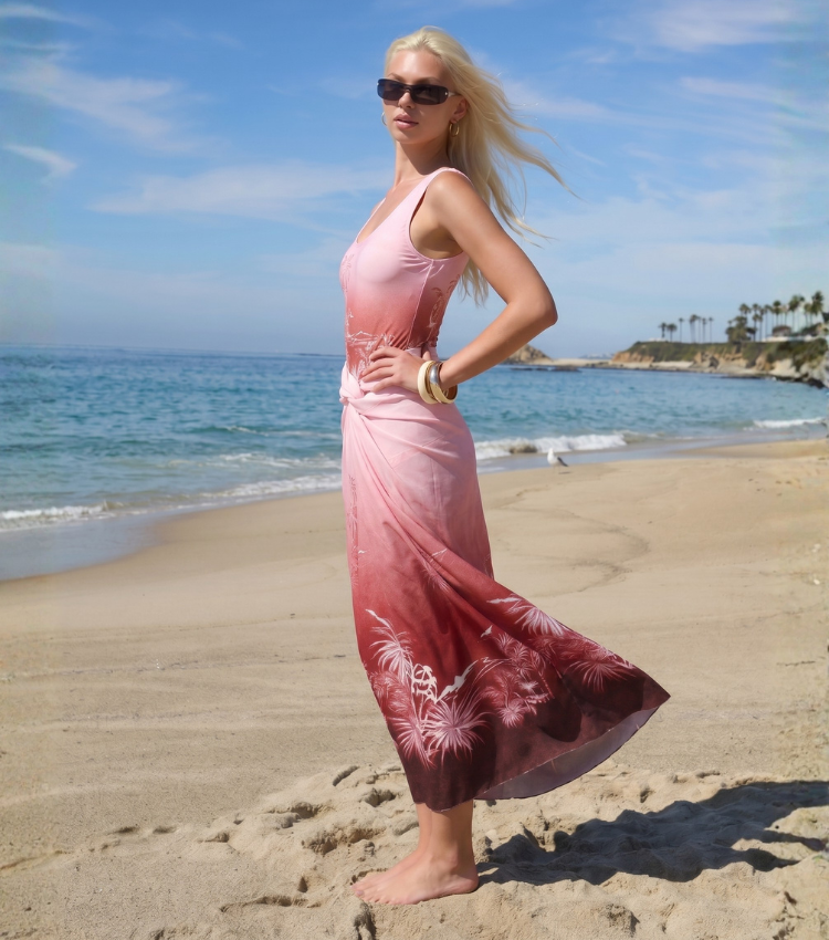  Sunset Palm Silhouette Swimsuit Set(s)