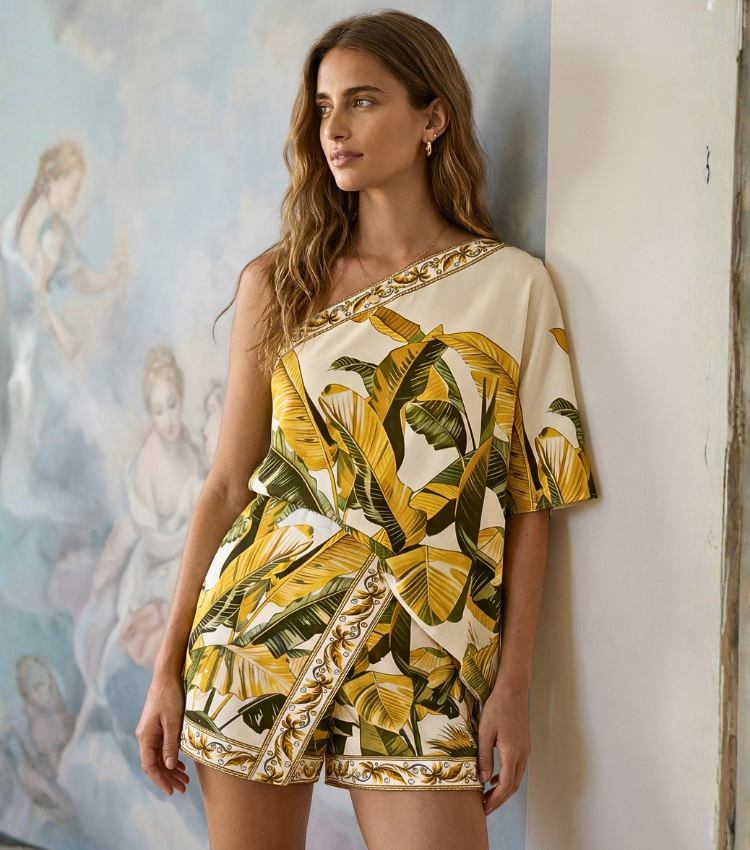 [Copy][Copy]Tie-dye print shirts and shorts