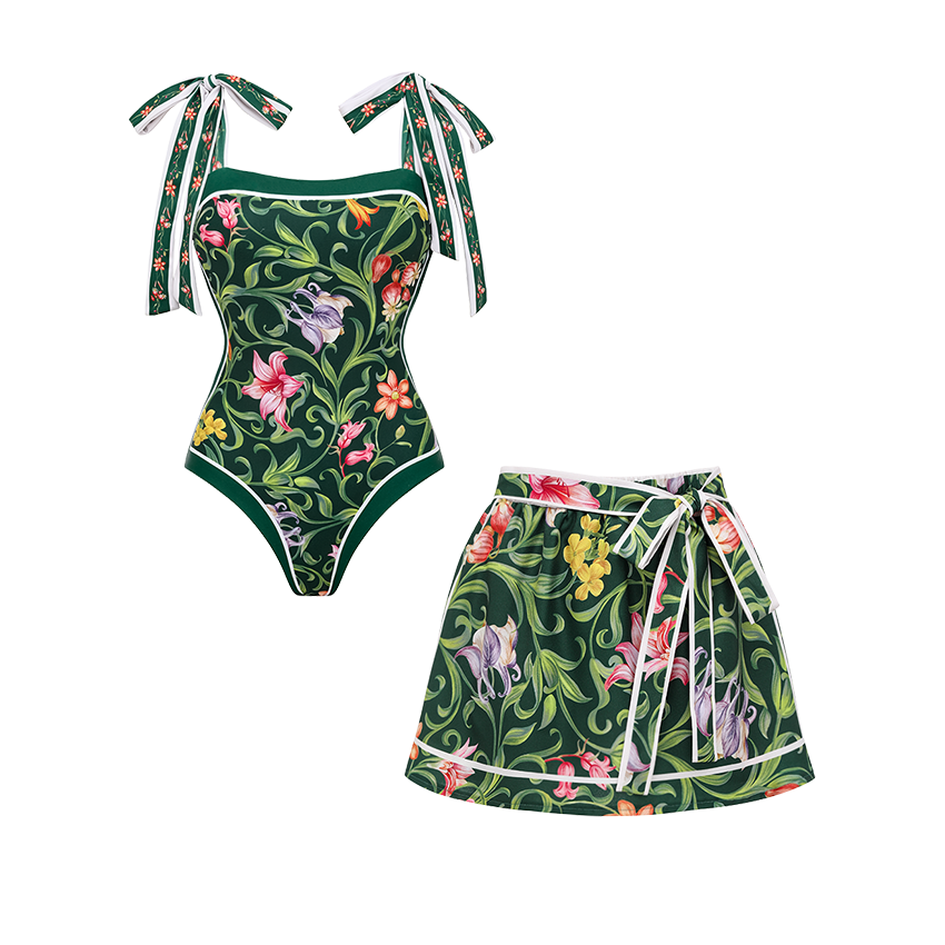 Reversible Printed Swimsuit Set(s)
