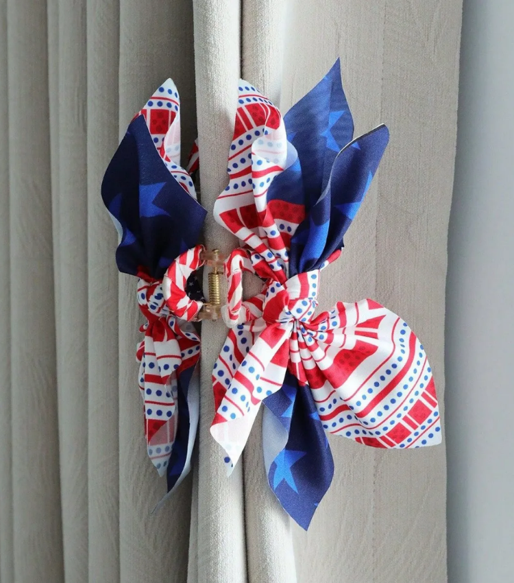 Retro Classic Flower Bow Hairpin Hrabber