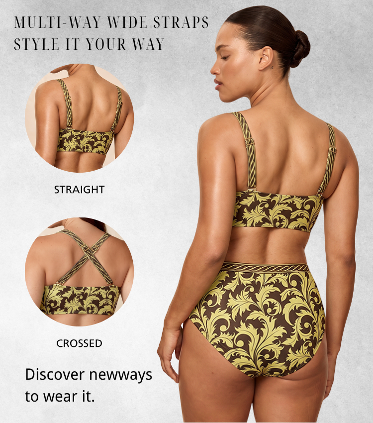 Ruched Shaping Effect Swimsuit set(s)