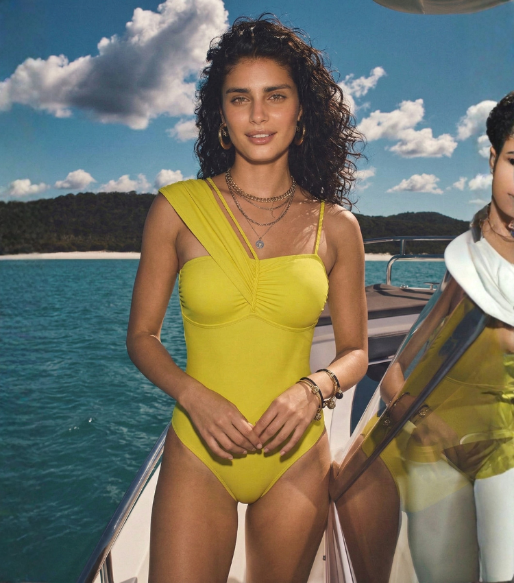 Solid Color Woven Rope Swimsuit Set(s)