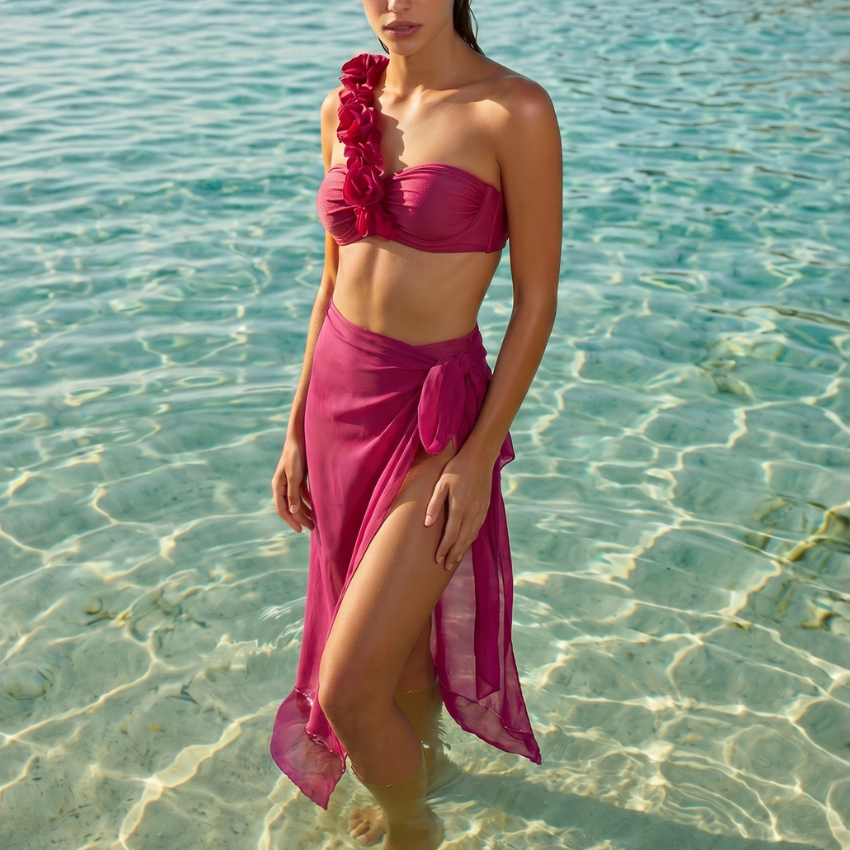 Magenta Plum Whisper Swimsuit Set(s)