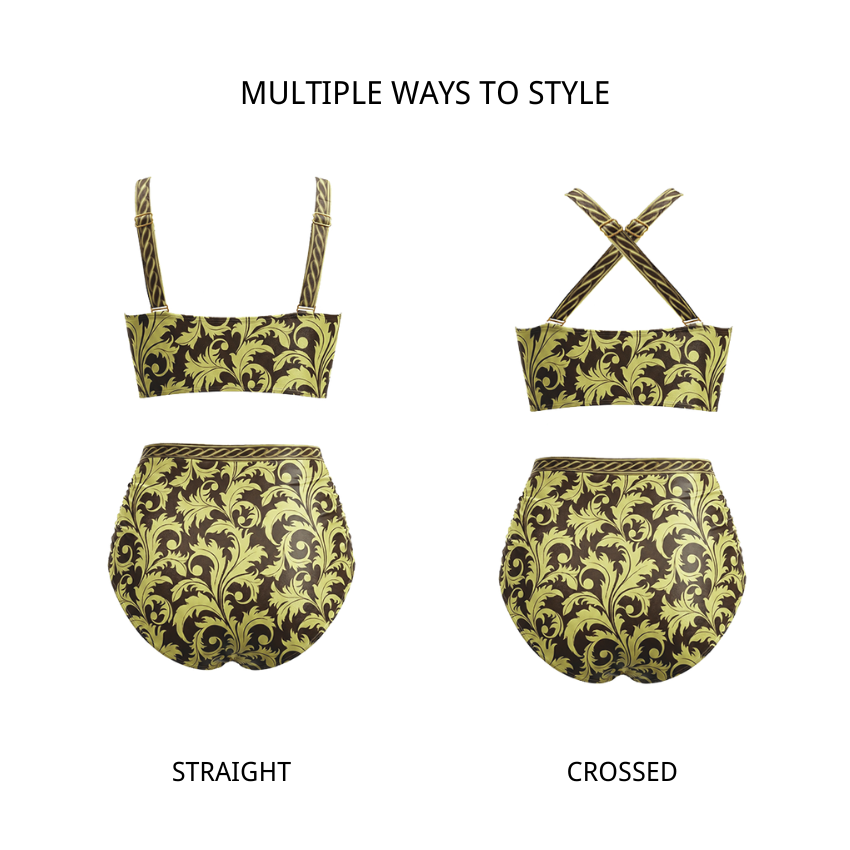 Ruched Shaping Effect Swimsuit set(s)