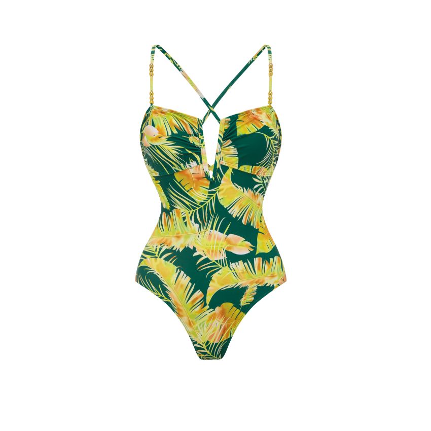 [Copy][Copy]3Contexture Color Blocking Swimsuit Set(s)