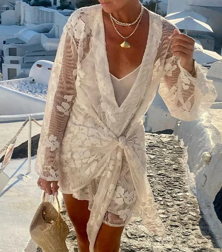 Beach Lace Cover Up