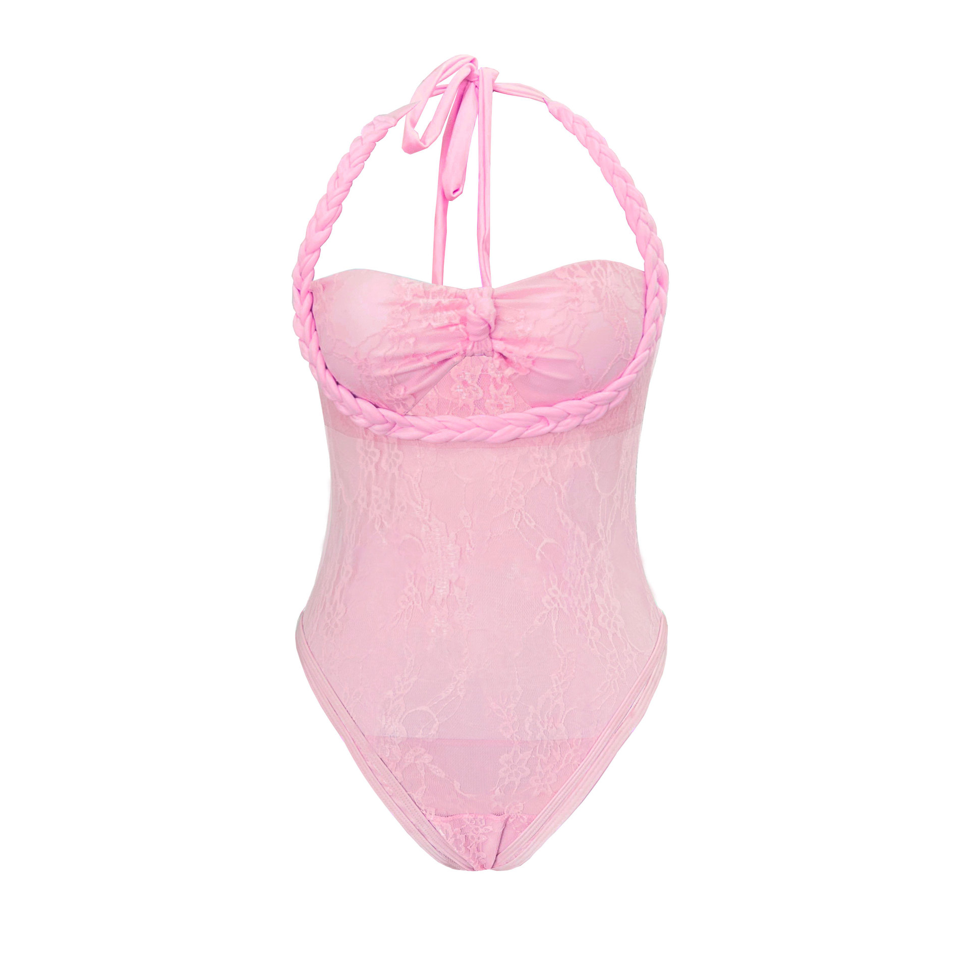 Lace Sexy Bandeau Swimsuit Set(s)