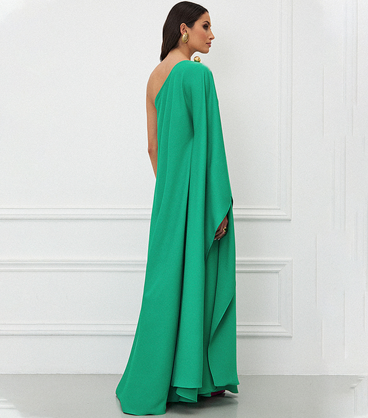 Santorini One Shoulder Maxi Dress