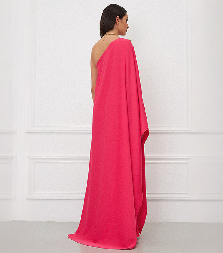 Santorini One Shoulder Maxi Dress