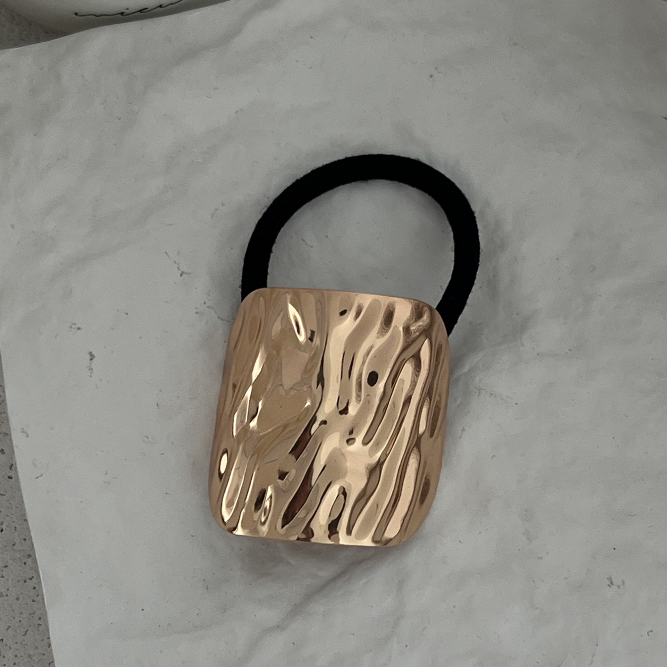 Geometric Exaggerated Alloy Ponytail Combination Hair Rope