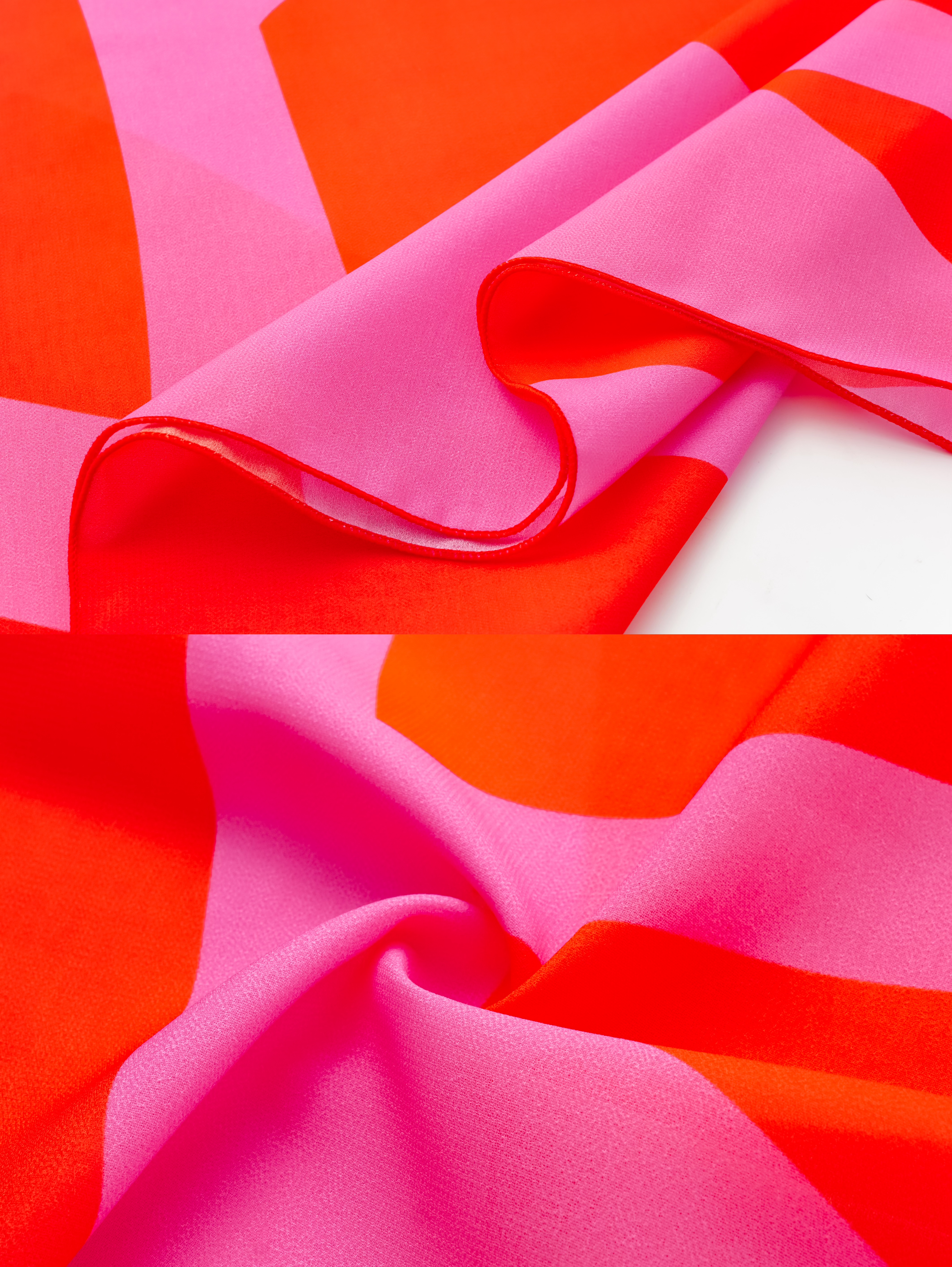 Color Block Long Sleeve Zip Front One Piece Swimsuit and Sarong