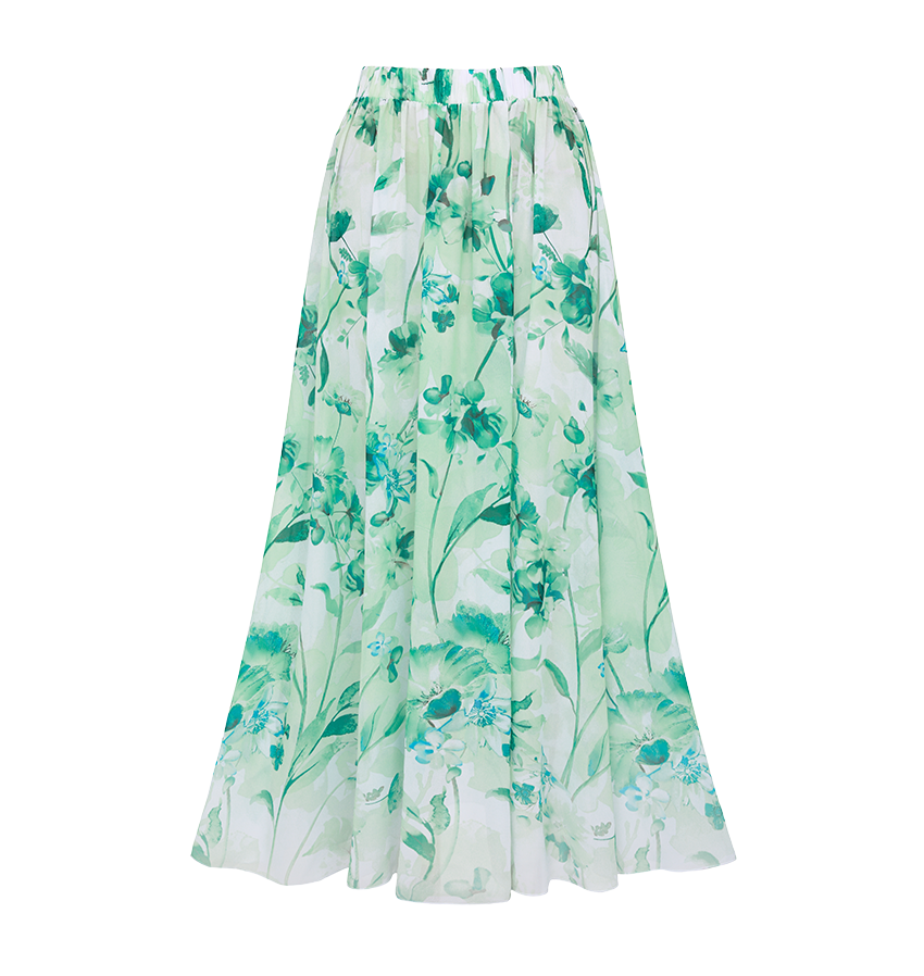 Green Loral Slim & Sculpt Swimsuit Set(s)