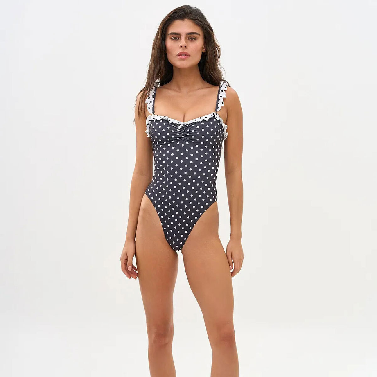 Ruffle Bandeau Swimsuit Set(s)