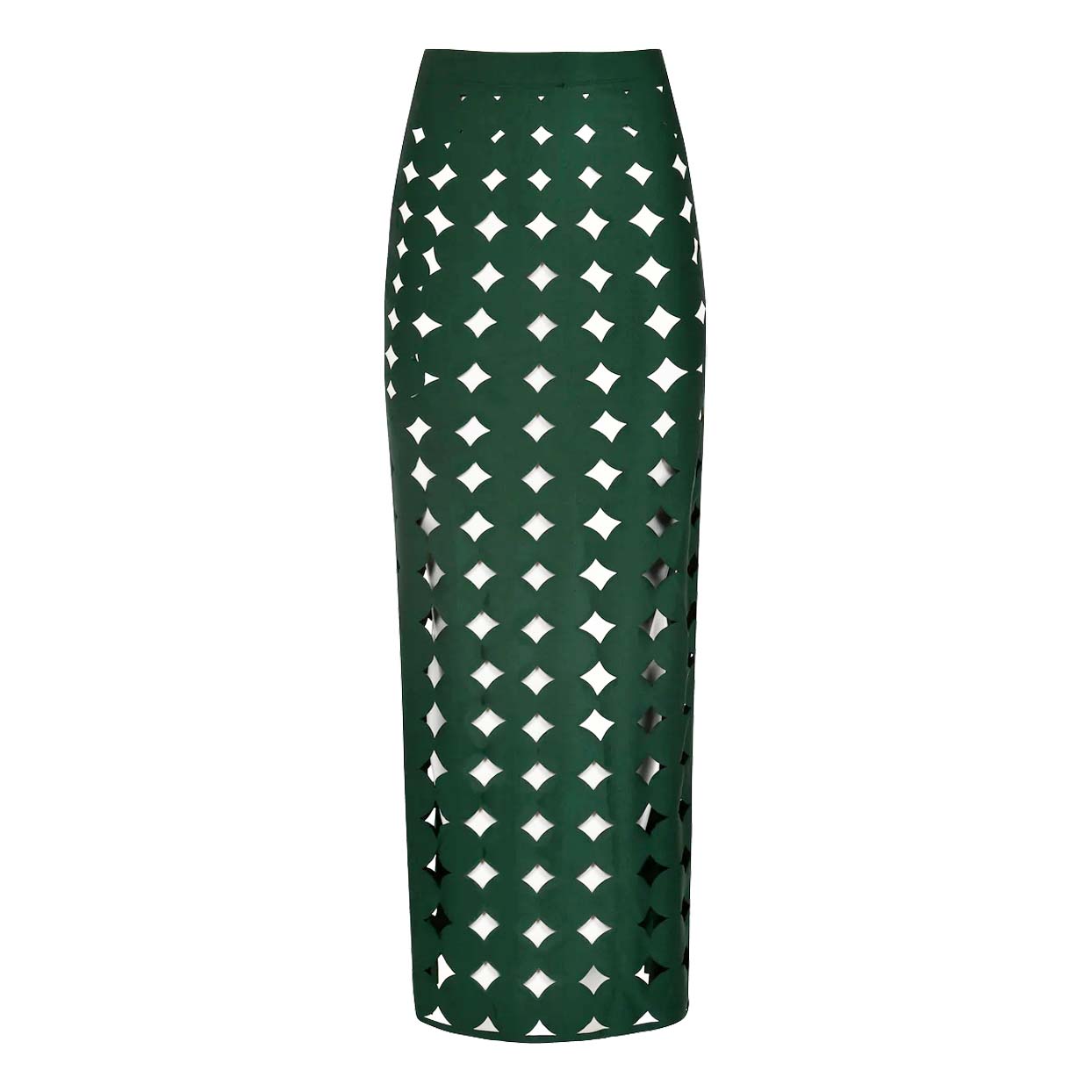 Laser Cutting Circularity Bikini Swimsuit and Split Skirt