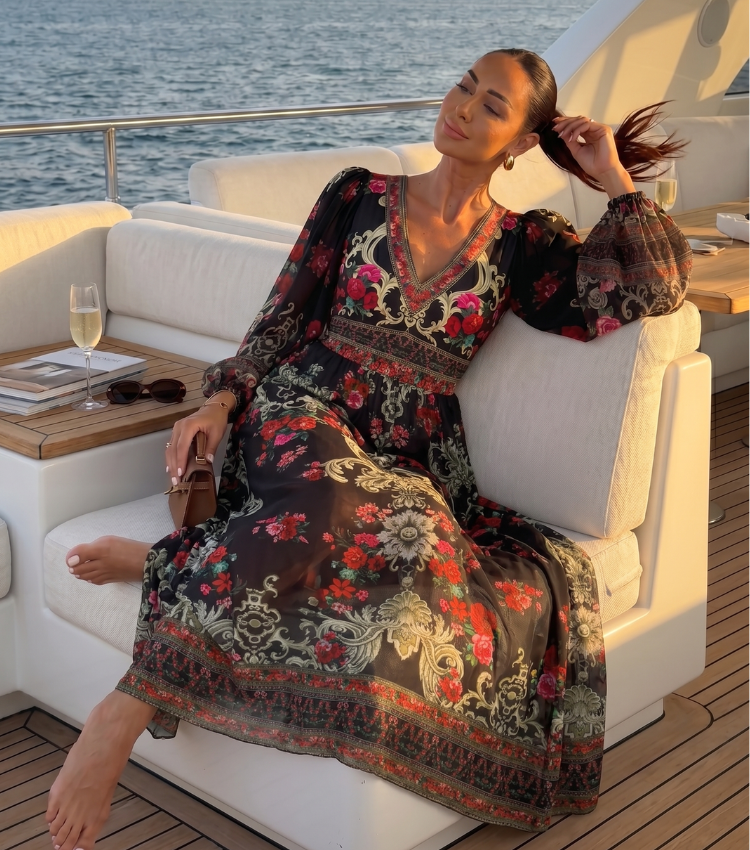 Dark Bloom Symphony Swimsuit Set(s)