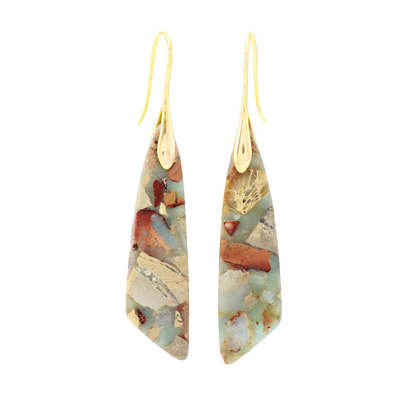 Natural Stone Earrings