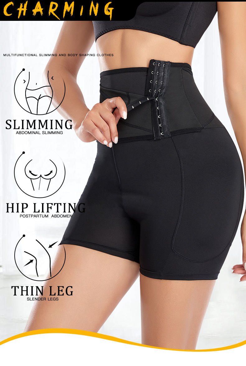 Tummy shaping mesh body shaping bottoms crotch-lifting panties