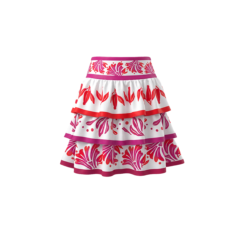 Pearl-Trimmed Fuchsia & Coral Print Corset Bathing SuiSlim & Sculpt Floral Swimsuit Set(s)