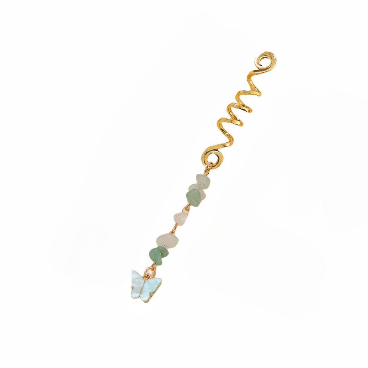 Resin Butterfly Pendant Hair Accessory