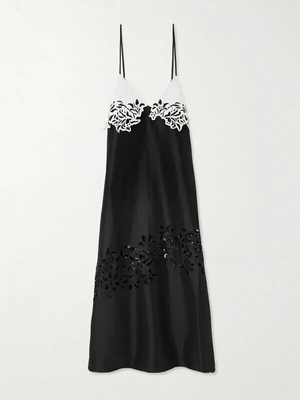 Cutout Color Block Dress