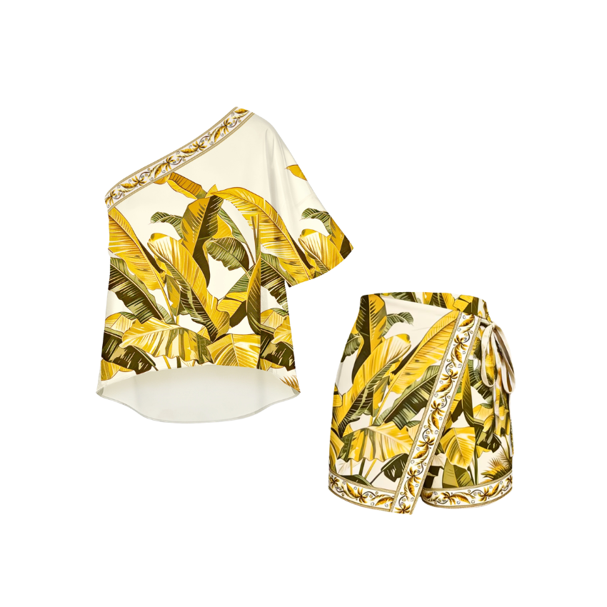 [Copy][Copy]Tie-dye print shirts and shorts