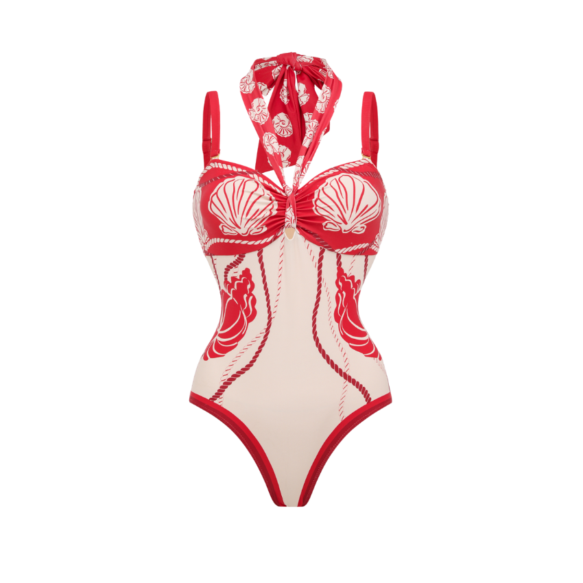 [Copy][Copy][Copy][Copy]Geometric Color Blocking Print Swimsuit Set(s)