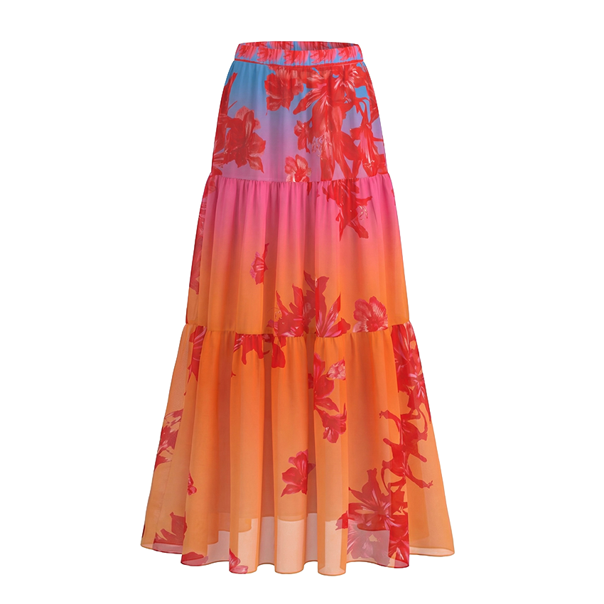 [Copy]Dark Cyan Slim & Sculpt Floral Swimsuit Set(s)